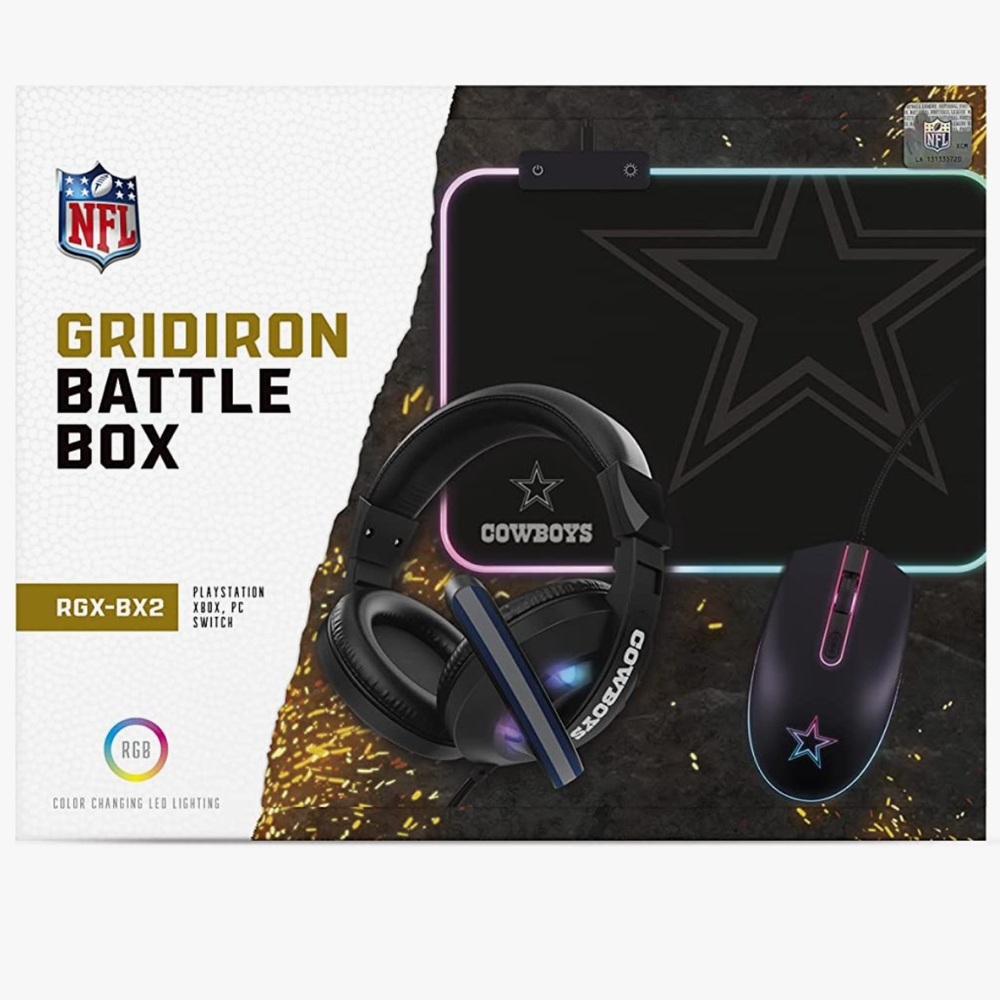 NEW! SOAR DALLAS Cowboys NFL Gridiron Battle Box